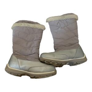 Lands’ End Girls Snow boots Size 4 M